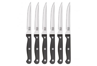 Taylor's Eye Witness Maple Stainless Steel Steak Knives (pack of 6)